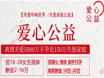 凤凰捐卵助孕生子 爱心志愿者招募